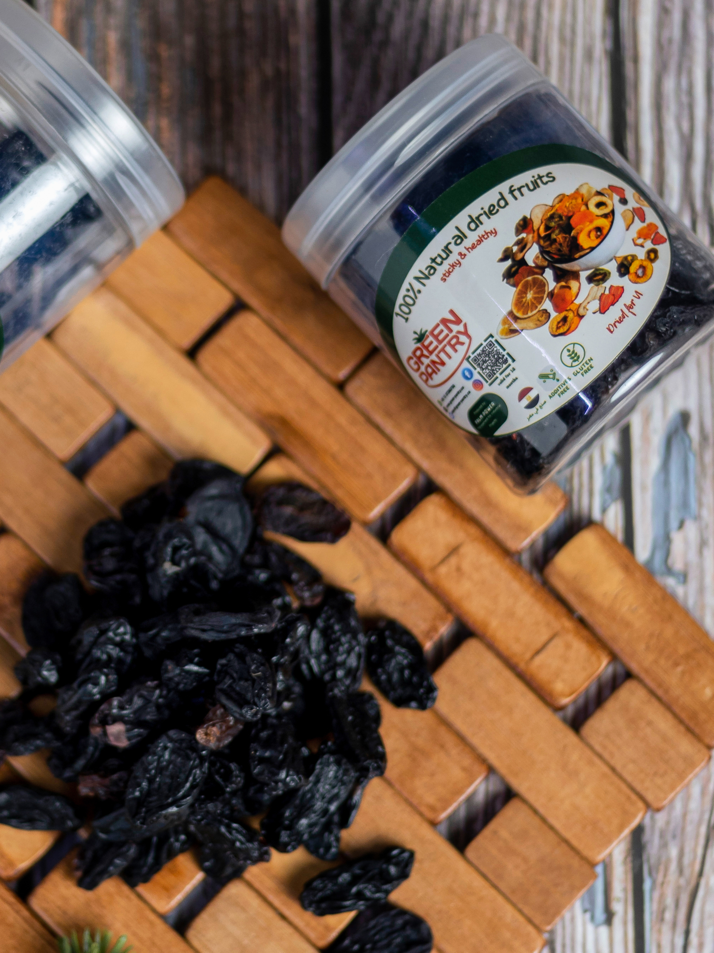 عنب بلاك مجفف