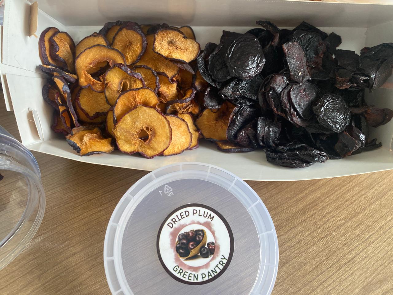 برقوق مجفف شرائح