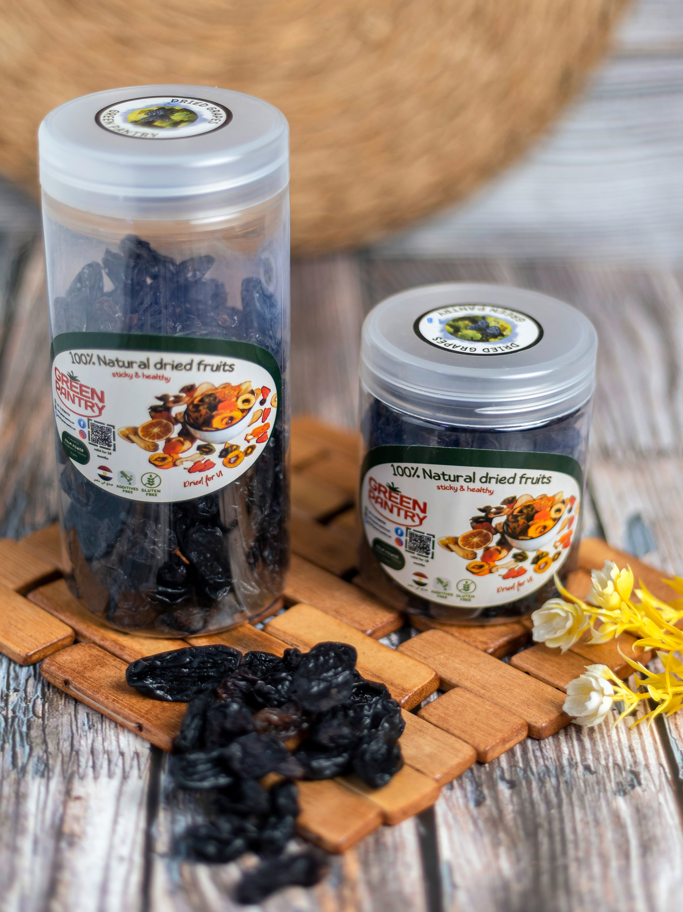 عنب بلاك مجفف