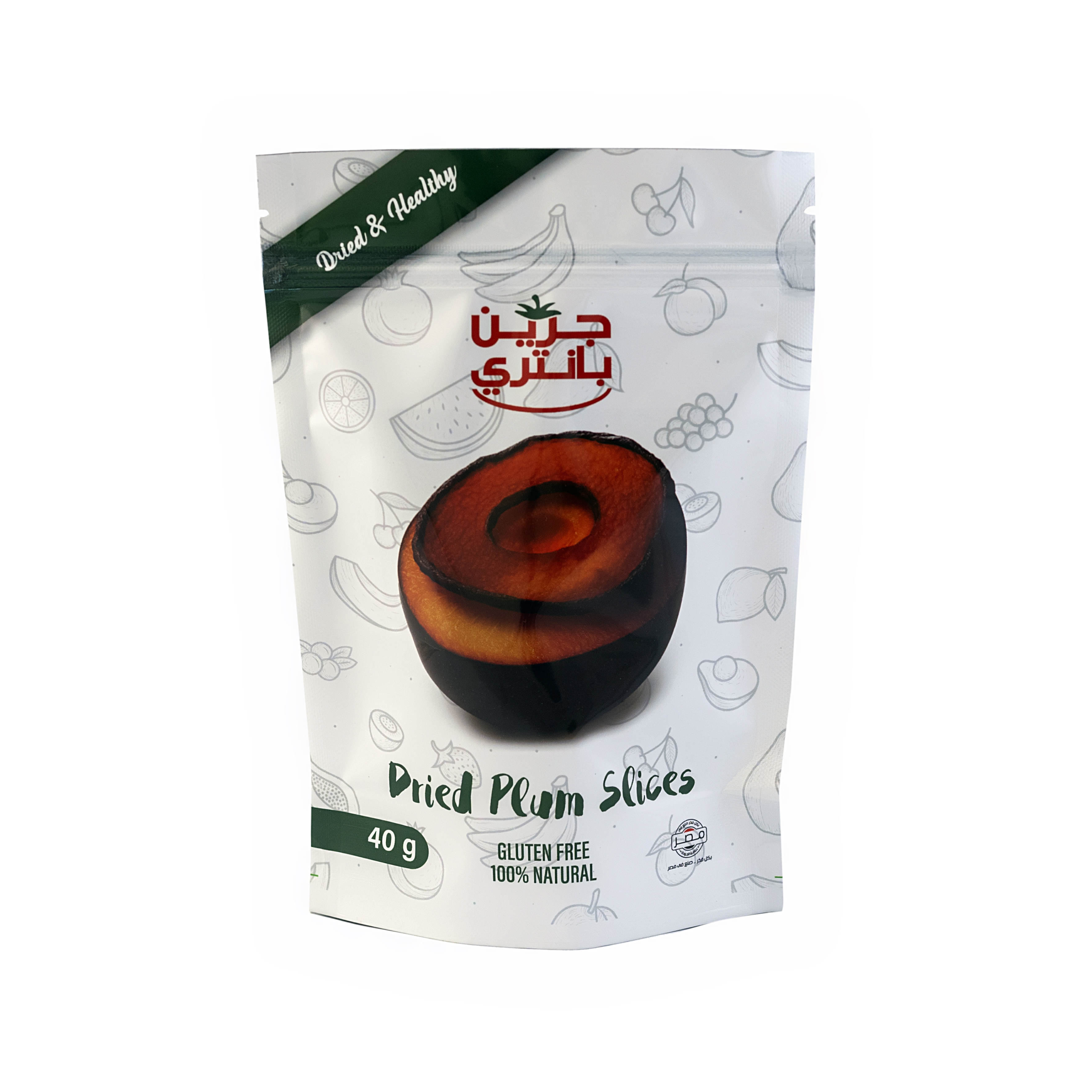 برقوق مجفف شرائح